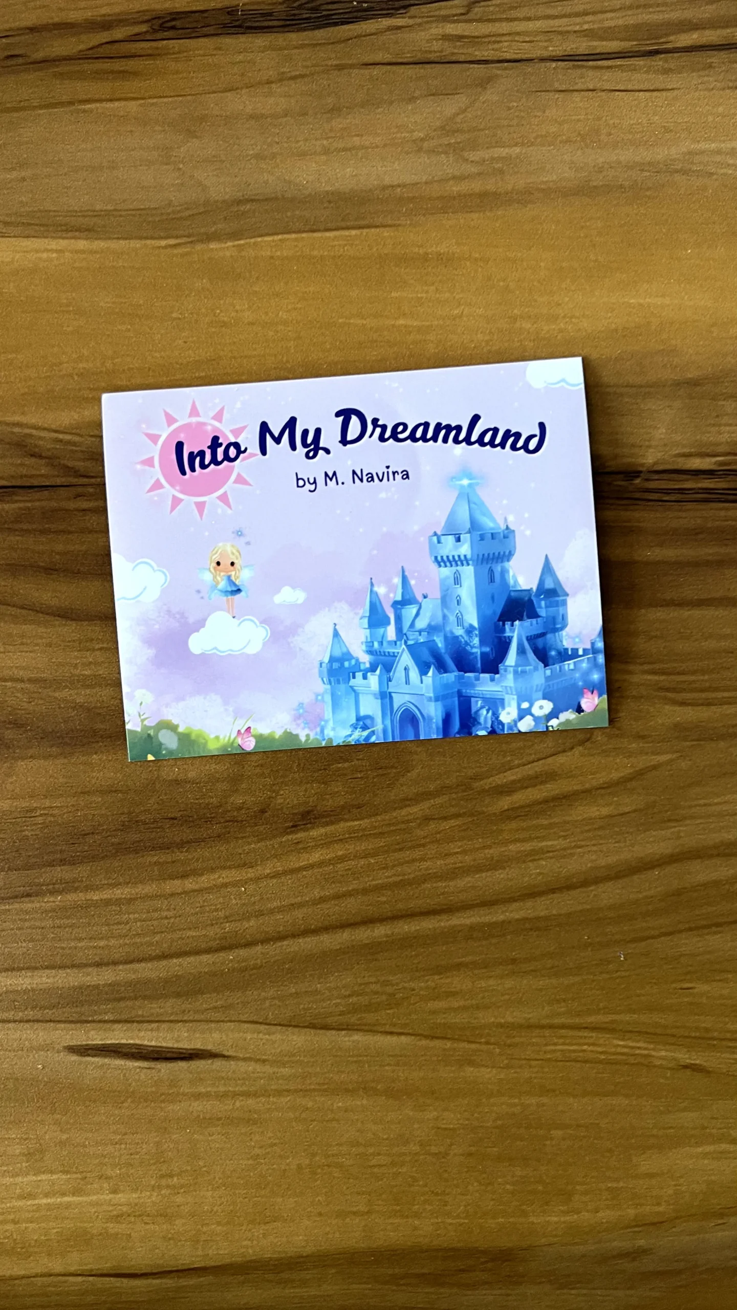 Custom book merchandise showcase