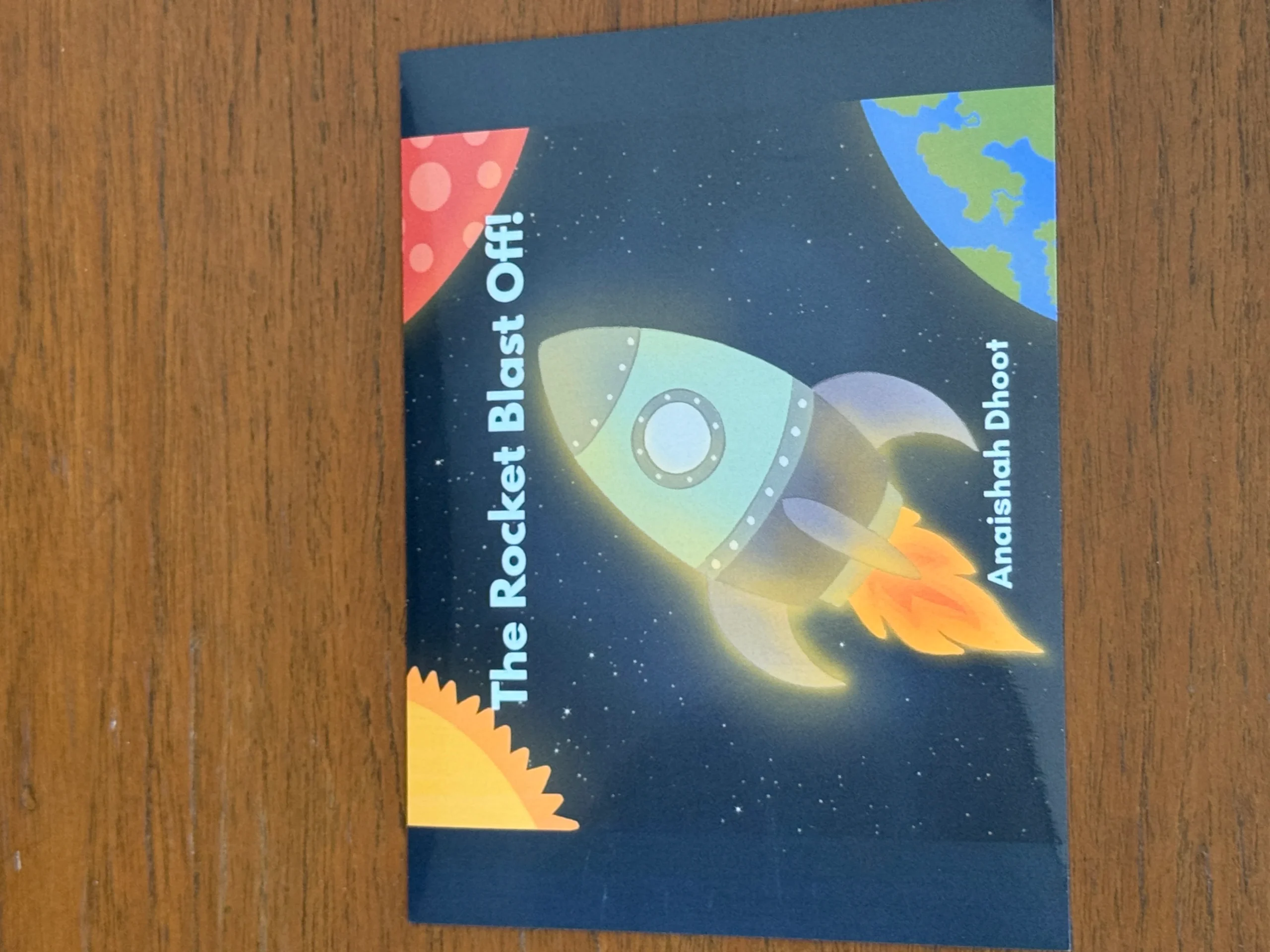 Custom book merchandise showcase