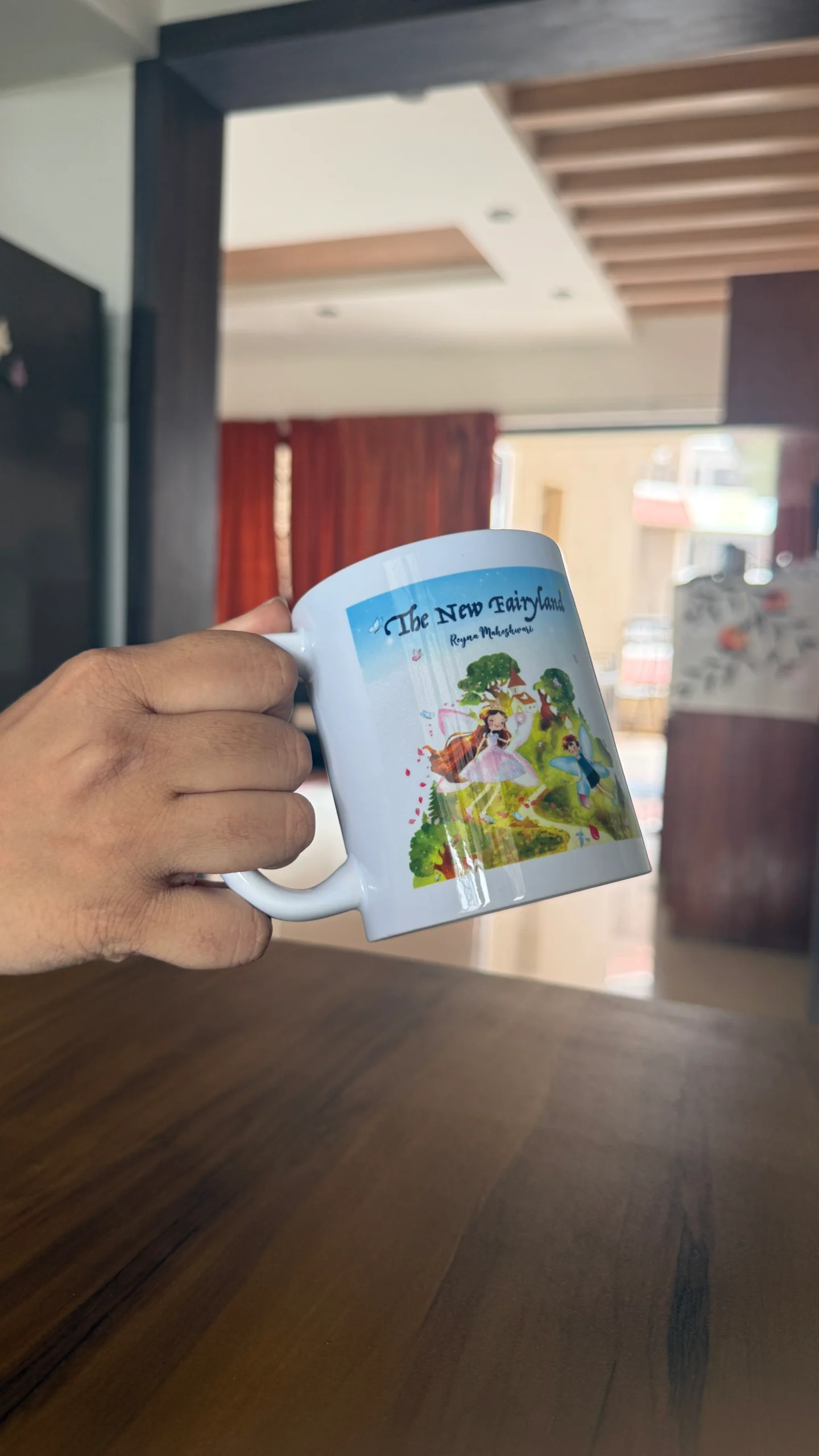 Custom book merchandise showcase